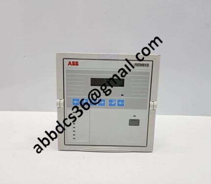 REM610 motor protection relay
