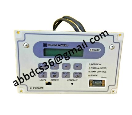 Shimadzu EI-D3203M Turbomolecular Pump Controller Unit