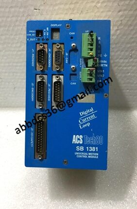 ACS SB1381-C-E-R-A Motion Control Module