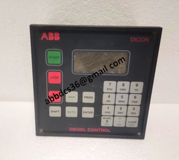 CMA112 3DDE300013 لوحة وحدة عرض التحكم